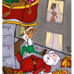 Santa-Accident